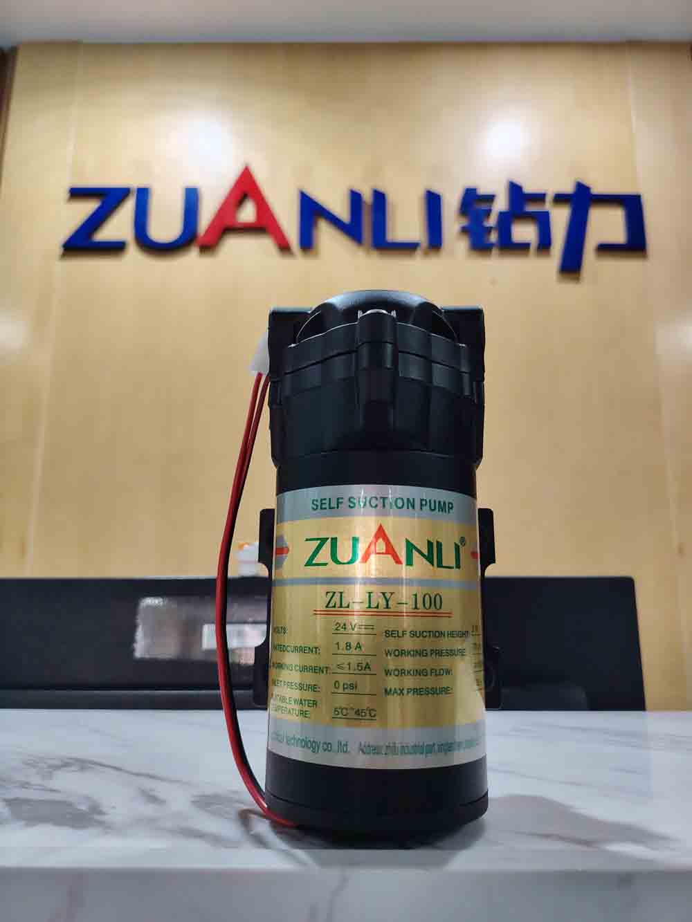 Zuanli Powerboost 100-GPD-pumppu